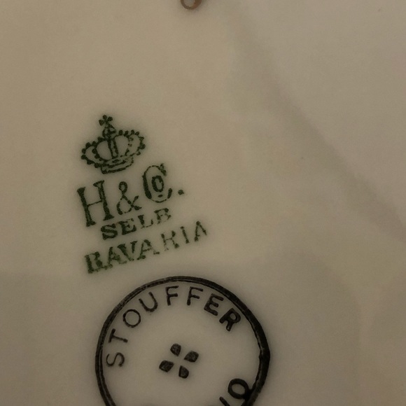 H&C Heinrich & Co Bavaria gold-encrusted plates - Picture 3 of 3